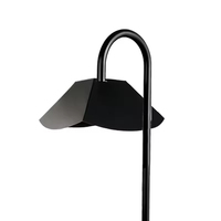 Réchaud électrique commercial en acier inoxydable noir, lampe chauffante pour aliments légers, pour hôtel, restaurant, avec pot à nourriture