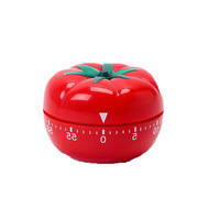 Moderner runder mechanischer Countdown-Timer Küchen back wecker mit Tomaten erinnerung für Studenten, die batterie betrieben kochen