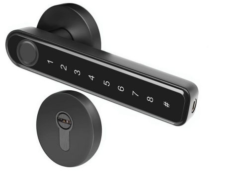 Sinovo Smart Safety Ttlock Ble App Door Lock Electronic Digital Code Password Fingerprint Smart Lock for Security Home