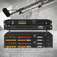 Prosesor Audio Digital Aktif Profesional FN-DS36 Paling Ekonomis 3 Input 6 Output Stereo Output DSP Material Logam
