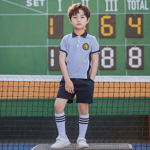 RG-5-16 Ans, Été, OEM, Enfants, 100% Coton, Polos, Ensembles, Meilleurs Uniformes Scolaires - Product Image 3