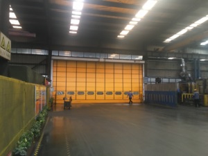 Porta Rapida a Grande Apertura per Hangar di Aviazione e Veicoli Accesso Elettrico ad Alta Velocità a Grande Campata - Product Image 4