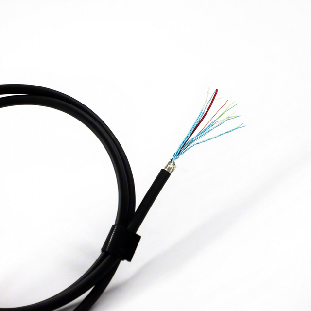 Hotten Custom 15 Core Composite Cable PVC OD 4.6mm Multi Core Cable Assembly