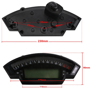 Suministro Directo de Fábrica Tablero Digital Moto Cuentakilómetros Odómetro para <span class=keywords><strong>Kawasaki</strong></span> Ninja <span class=keywords><strong>ZX10R</strong></span> - Product Image 2