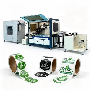 Machine de sérigraphie CCD rouleau à rouleau pour film conducteur infrarouge au graphène et autocollants adhésifs en papier - Product Image 1