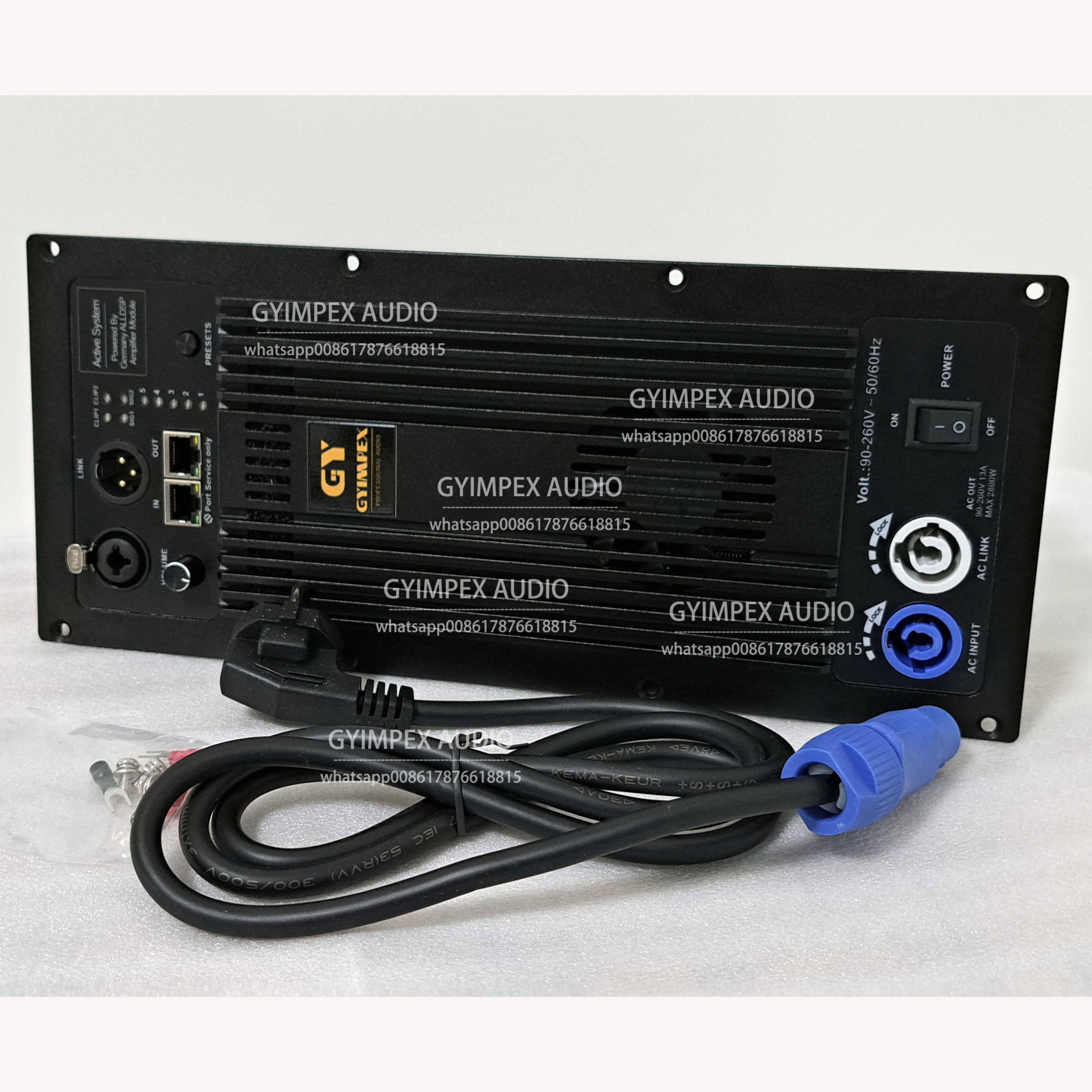 Amplificatore 2 Canali 350 Watt Per Canale A 4/8 Ohm - 70/100 Volt, DSP - Foto 3