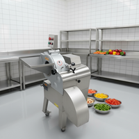 Machine à découper les légumes et les fruits en cubes en acier inoxydable, multifonctionnelle, pour hacher les oignons, les pommes de terre et la viande