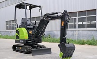 Mini-excavatrice domestique à haute efficacité 1 1,8 2 3 tonnes Qualité et fiabilité Utilisation Excavatrice sur chenilles SD18U Prix abordable