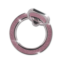 Accessoires pour téléphone, support de téléphone avec anneau, poignée en métal scintillante, compatible avec les téléphones magnétiques iPhone 16/15/14/13/12/11 Pro Max