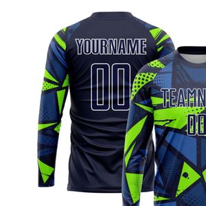 Nueva Camiseta <span class=keywords><strong>de</strong></span> Fútbol <span class=keywords><strong>de</strong></span> Manga Larga con Diseño Gráfico, Ligera, Transpirable, <span class=keywords><strong>de</strong></span> Secado Rápido, Ropa Deportiva <span class=keywords><strong>de</strong></span> Alto Rendimiento para Entrenamiento al Aire Libre - Product Image 3