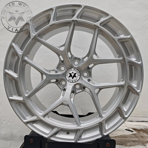 Viaol Nouvelles jantes de voiture à 5 branches concaves profondes 18-24 pouces en alliage d'aluminium pour Model Y E46 pour Mustang W223 E90 Golf 5 F30 5x112 - Product Image 6