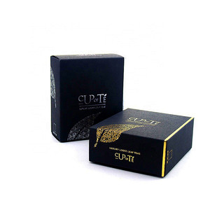 De alta calidad de <span class=keywords><strong>oro</strong></span> caliente <span class=keywords><strong>sello</strong></span> Logo negro de cartón de caja de embalaje de papel - Product Image 4