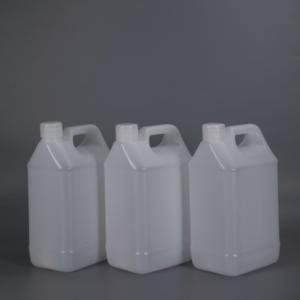 Bidon carré en plastique PE semi-transparent de 5 L avec bouchon à bec de baleine pour l'emballage <span class=keywords><strong>d</strong></span>'<span class=keywords><strong>eau</strong></span>, de vin, de condiments, de produits chimiques liquides - Product Image 6