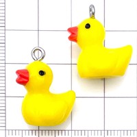 Breloques en résine multi-motifs animaux mignons (agneau, oie) pour la fabrication de bijoux DIY, bracelets, colliers, porte-clés et artisanat