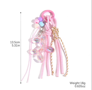 Porte-clés en acrylique avec inscription « Love », breloque en plastique pour sac ou voiture, cadeau, 10 mots, titre <span class=keywords><strong>extrait</strong></span> avec précision représentant le cœur des choses - Product Image 2
