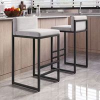 Verstellbare Aluminium-Barhocker mit Drehfunktion, Moderne Luxus-Ausführung für Gewerbe und Zuhause, Küchen-Design Hochstühle