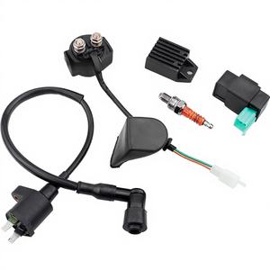 Pack d'<span class=keywords><strong>allumage</strong></span> haute tension pour moto tout-terrain, VTT, véhicule <span class=keywords><strong>de</strong></span> plage 50-110cc, avec bougie et redresseur demi-onde - Product Image 1