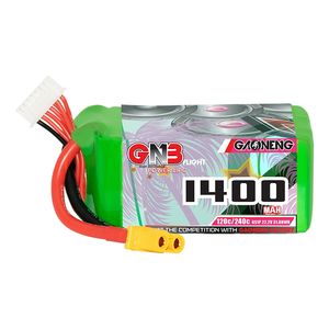 GAONENG GNB 1400MAH <span class=keywords><strong>22.2V</strong></span> <span class=keywords><strong>6S</strong></span> 120C XT60 HV 고전압 드론 FPV 경량 새로운 모델 높은 C 속도 <span class=keywords><strong>LIpo</strong></span> 배터리 - Product Image 1