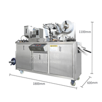 DPP-115 automatique confiture de fraises fromage miel beurre d'arachide sauce au sésame pâte blister remplissage emballage machines à sceller