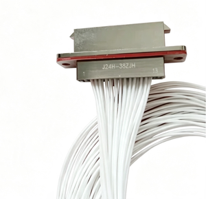 J7-38TJ Rectangular <b>Electrical</b> Connector 38 Pin Male Aviation Plug Metal Shell Multi Contact Equipment <b>Wiring</b> Connector - Product Image 4