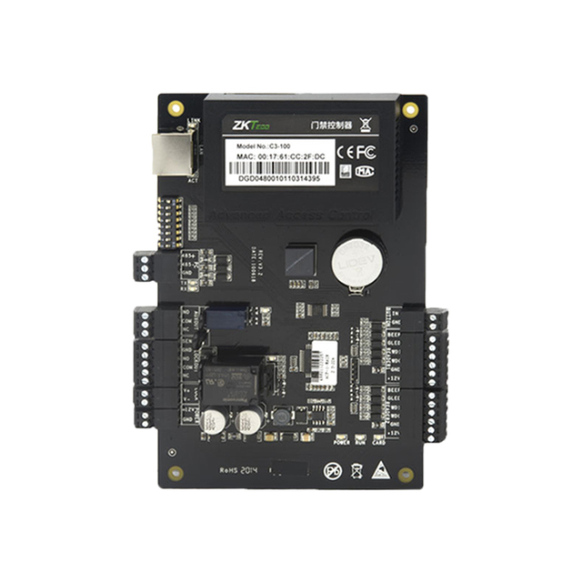 ZK Teco C3-100 Tcp Ip Network Door Access Controller Wiegand Rfid Pcb Automatic Door Access Control Board with Free Sdk