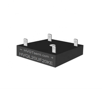Pont redresseur à diodes HVGT HVQL20UF20KE 2A 20kV Haute fréquence Récupération rapide 75nS Puce GPP