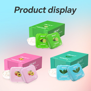 I'MINT 16g Coole zuckerfreie Pfefferminz bonbons Zitronen pfirsich geschmack Candy Tablet Mints Hard Candy Press - Product Image 3