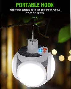 ไฟฉาย LED รุ่นใหม่ แบตเตอรี่ในตัว ชาร์จได้ แขวนได้ กันน้ำ IP65 ความสว่าง 500 ลูเมน พร้อมเข็มทิศ เหมาะสำหรับฟุตบอล แคมป์ปิ้ง - Product Image 4