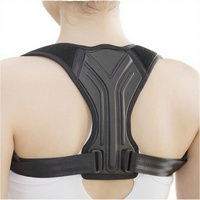 Correcteur de posture respirant pour adulte, soutien dorsal et épaules, soulagement des douleurs du haut du dos, protection pour le bureau