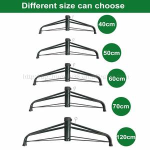크리스마스 트리 사용을위한 다른 크기의 액세서리 크리스마스 트리 금속 스탠드베이스 사용자 정의 - Product Image 2