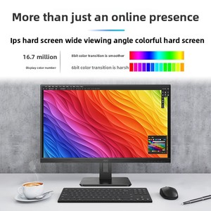 Écran d'ordinateur Aoc 27e2h 23,8 pouces Full HD 75 Hz à faible lumière bleue pour le bureau, l'apprentissage et le travail, montable au mur, noir - Product Image 5