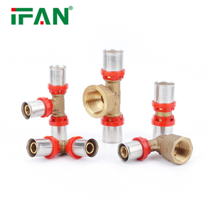 Raccords à <span class=keywords><strong>sertir</strong></span> en laiton IFAN, directement de l'usine, pour tuyaux multicouches PEX/PERT, type TH, <span class=keywords><strong>raccord</strong></span> à <span class=keywords><strong>sertir</strong></span> PEX - Product Image 4