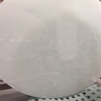 Bâton adhésifs à dos nu, 10 pièces, en pierre onyx blanche neige, composite de verre super blanc