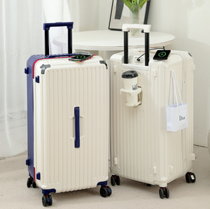 Maleta con Ruedas de Lujo Personalizada de 32 Pulgadas, Gran Capacidad, con Cerradura de Seguridad TSA y Cargador USB - Product Image 5