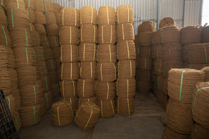 <b>Heavy</b> <b>Duty</b> Natural Coir <b>Rope</b> for Packing, Tying, Gardening, and Multipurpose Use Eco Safe Wholesale - Product Image 3