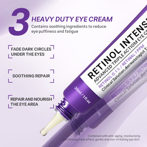 OEM Crème anti-âge au rétinol hautement pure pour les yeux triple <span class=keywords><strong>action</strong></span> pour des yeux plus brillants et plus jeunes Produits de soin de la peau coréens - Product Image 3