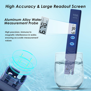 صقل مياه رقمي 0-9990ppm ، طراز H1A 3 في 1 ، مياه رقمية لحوض السمك والمسبح ومياه الصنبور - Product Image 4