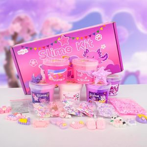 Surtido de Slime Creativo, Suave como una Nube, Cremoso como Mantequilla, Brillante, Transparente, con Dijes y Purpurina, Relleno para Bolsas de Regalo para Niños - Product Image 3