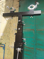 Accessoire de levage de treillis mobile et portable pour treillis de scène intérieur, support à manivelle, tour de levage à manivelle pour treillis