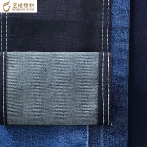 Viscose Fabric Made in China and Cotton as Raw Material Heavy Denim Woven Blue OE Denim Fabric Stock Lot India YARN DYED TWILL