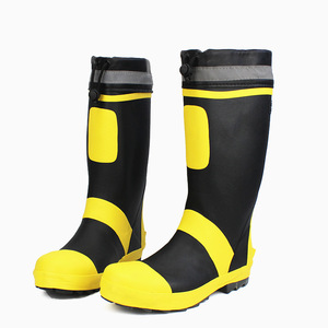 Bottes de sécurité industrielle pour hommes Bottes longues en <span class=keywords><strong>caoutchouc</strong></span> de bonne qualité Protection des pieds de travailleur pour la sécurité au travail Bottes en PVC industrielles - Product Image 5