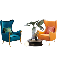 Fauteuil inclinable de luxe Black Hole Space, moderne, en velours, avec pieds en métal, haut de gamme, pour salon, hôtel, maison