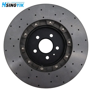 Anteriore posteriore Carbo Ceram in fibra di carbonio disco freno in ceramica per Audi RS3 RS4 RS5 2013 - Product Image 4