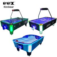 Table de Air Hockey Géante Man 26 D'intérieur Stx Mini Harvard Maximum Tekken Just Pac Score, avec Kemi 3D List