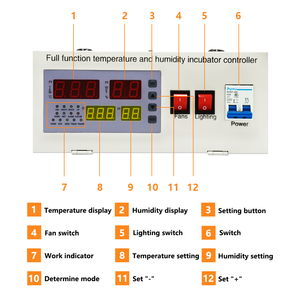 Contrôleur de température Xm-18ew : Théorie et utilisation industrielle, incubateur à commande informatique entièrement <span class=keywords><strong>automatique</strong></span> - Product Image 3
