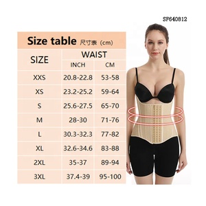 Sculpt Latex Waist Trainer Shaper Cincher Flat Stomach Custom Women's Slimming Sheath Corset Colombian Shaping Girdles for Women - Product Image 4