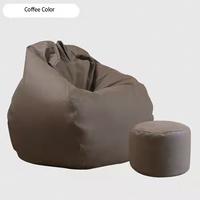 Mobilier de Salon Fauteuils Canapés Paresseux KOL Siège Pouf Asiento Canapé Tatami Poire