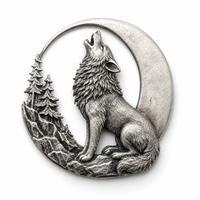 Épingles métalliques en alliage de zinc, forme ampoule, papillon, avec texte personnalisé, pour badges de revers, étiquettes de sacs et articles promotionnels pour écoles et clubs