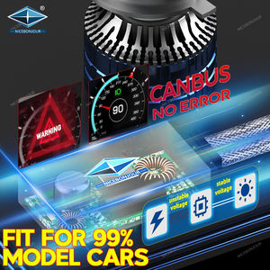 Nicebonjour High Power 130W 130000LM Auto LED Koplampen Autoverlichtingssysteem H1 H4 H7 LED Koplamp Lamp 9005 9006 - Product Image 5