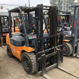 Zlin Strong Power Construction Equipment Fd30 Model Used 3ton Diesel Forklift Truck Single Stage Mast Hainan Origin Cheap - Product Image 6